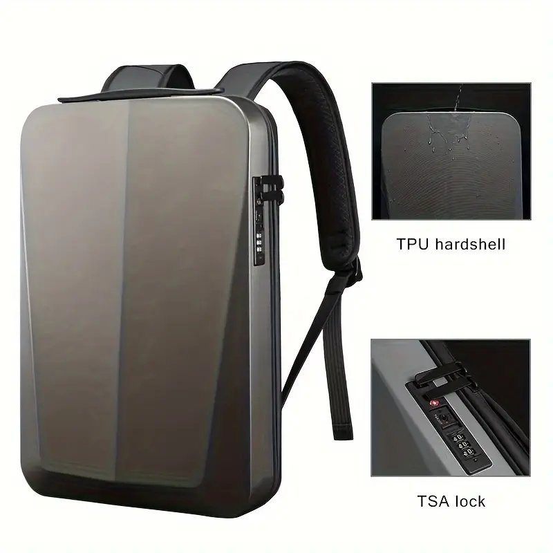 Promotion price Men's Sleek Anti-Theft Business Backpack – Water-Resistant, Laptop-Friendly, with Comfort Shoulder Strap
