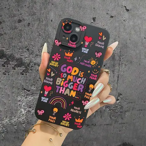 Cartoon Lattern Pattern Phone Case Casing, Cute Protective Anti-drop Phone Protector Cover, Shockproof Protective Cover, Phone Accessories, Mobile Phone Cover Compatible with iPhone 16 15 14 13 12 Pro Max