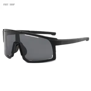 Y2K Wrap Around Sunglasses  Men Women, TikTok Viral Shield Frame Glasses with One Piece Lens Design, Lightweight UV Blocking Shades  Travel, Running, Summer Street Style LED Light Stickers for