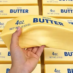 Large Squishy Butter - Viral Stress Ball Toy for Kids & Adults, 9.5 Inch Stick, Perfect Gag Gift for Ages 3+, Ultra Soft Slow Rising Fidget Toy With Cream Scent