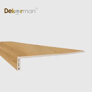 Squared Edge Stair Tread 47.25" x 11.8" Richland Oak