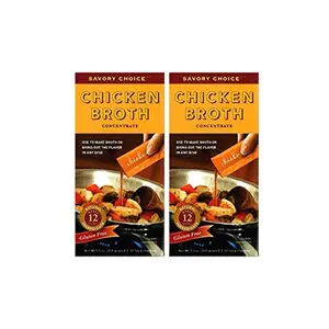 Savory Choice Chicken Broth Concentrate, 5.1 Ounce (Pack of 2) Natural Flavor
