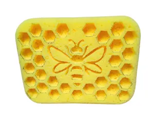 The Beehive Design Butter Sponge Grout Soft Sponge ASMR Squeeze for Cleantok