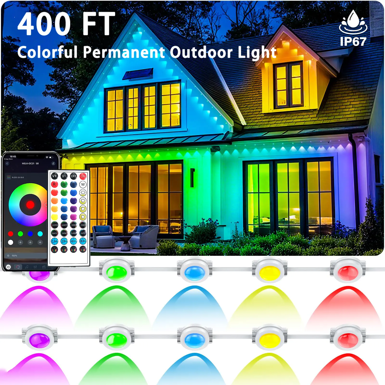 400FT（2 Rolls 200FT）