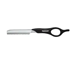 Feather Detail Styling Razor - Haircutting Razor Handle for Texturizing, Removing Weight and giving a Lived-in Look