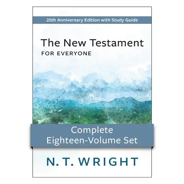 New Testament for Everyone Complete Eighteen-Volume Set: 20th Anniversary Edition with Study Guide by N. T. Wright (Paperback)