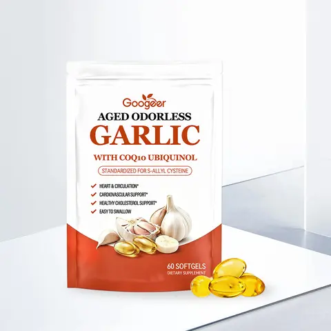 Garlic Softgel Capsules, Support Your Heart and Overall Wellness