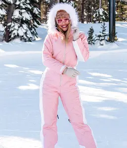 Women's Powder Pink Snow Suit Women's Powder Pink Snow Suit