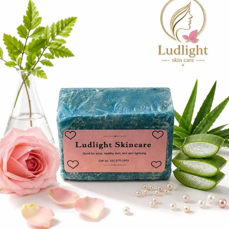 Ludlight Skincare Soap, 1-Pack
