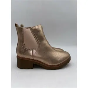 DV By Dolce Vita Napali Boot Rose Gold Metallic Size Youth 5 - Like New