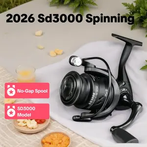 2026 Model Gapless Spinning Reel Sd3000, Sports Equipment Accessory, No Ca_prop_65_ca, Yes Ca_prop_65_re, Ideal for Fishing Enthusiasts