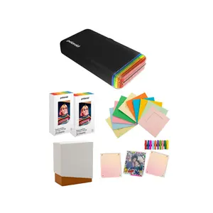 Polaroid Hi-Print Everything Box Gen 2 (Black) Bundle with Focus Camera Film Kit for Polaroid
