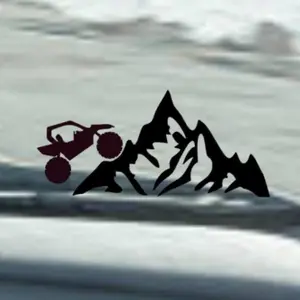 Side by side with mountain decal - (sxs, UTV) Easter egg
