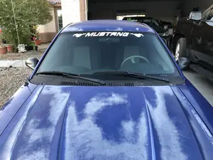 Ford Mustang Front Windshield Banner Decal Sticker Graphic GT PMGTP