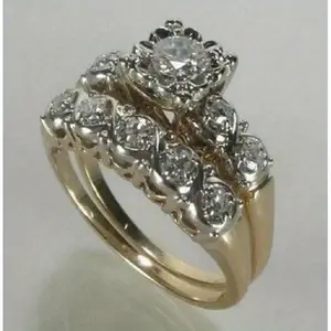 2 stylish and exquisite wedding rings, proposal couple wedding rings, elegant and unique design