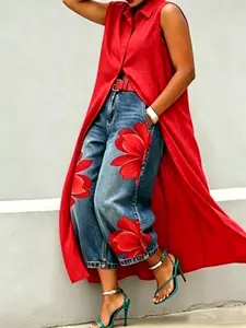 Women's Sleeveless Collared Button-Front Longline Maxi Shirt Dress - Open Front, Lightweight Summer Casual Tunic, Mint Green & Red Options bounce dress sun dress women's clothing summer dresses for women women dresses for summer long summer dresses