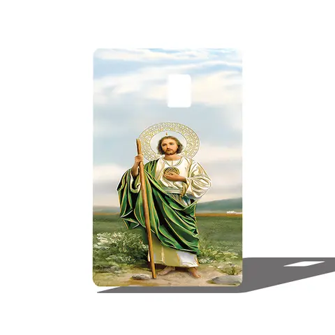 San Judas "Tadeo" Debit Card Skin/Sticker - High Quality Vinyl for Customization and Personalization