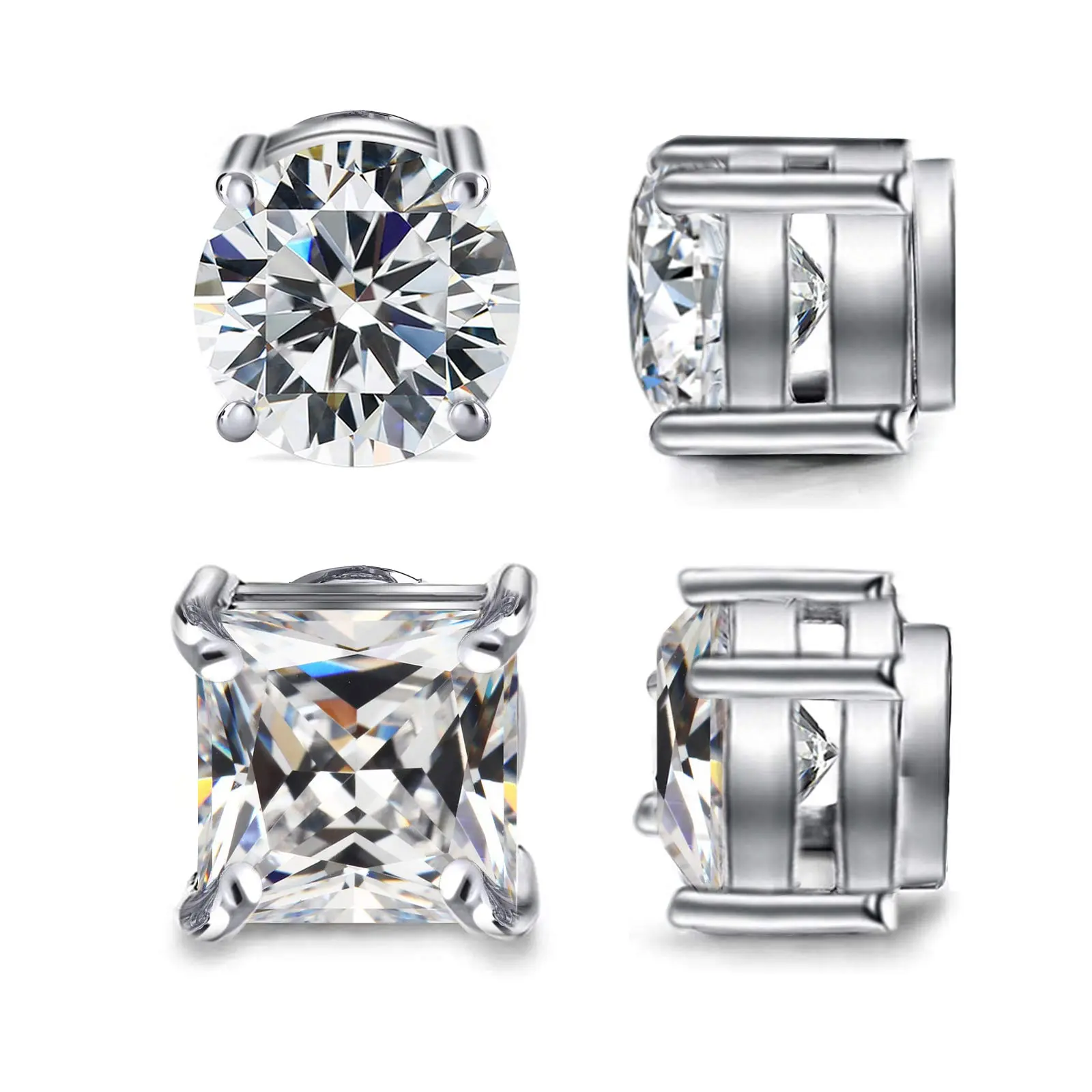5+7mm Steel Square + Round（4pcs）
