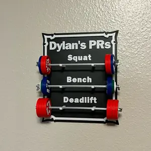 PR tracker powering progress bench gym tracker