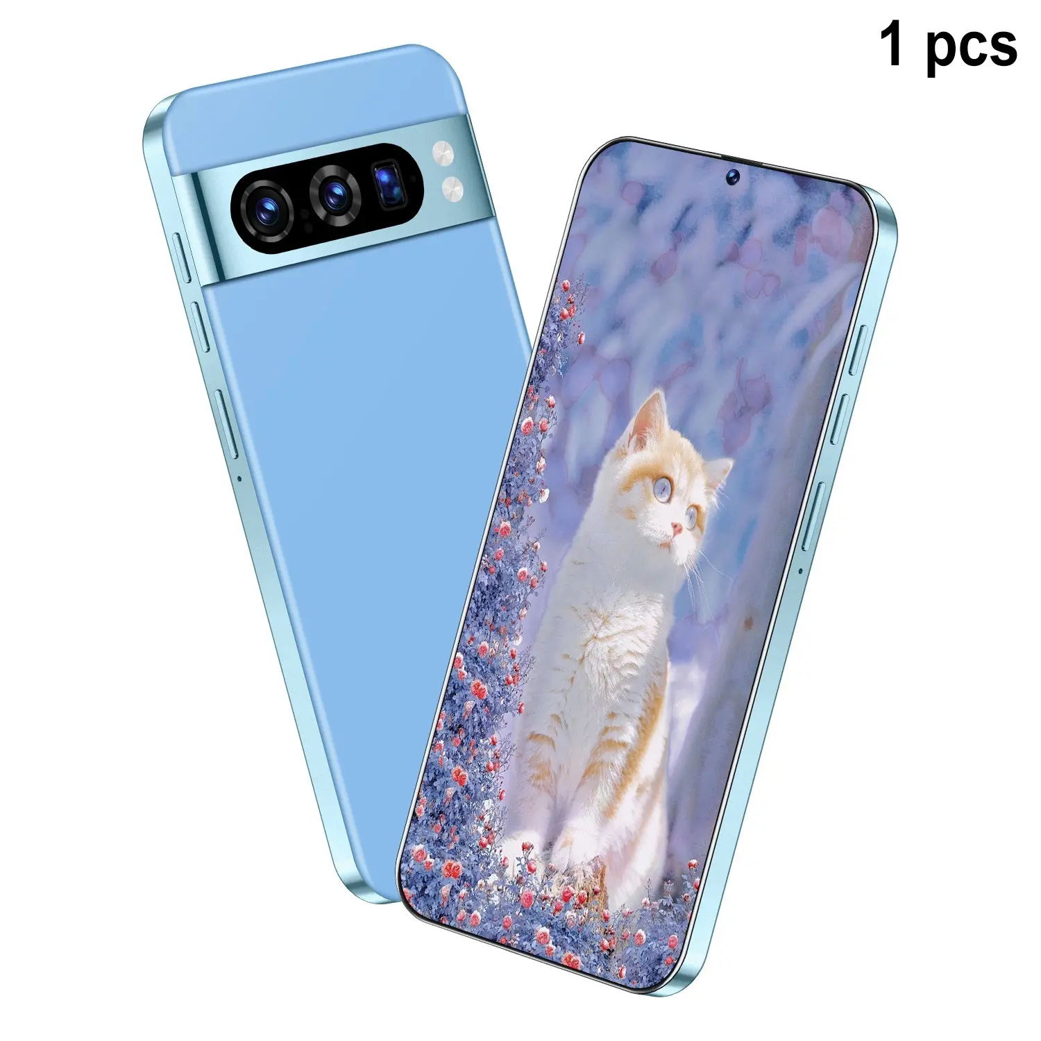 Student Elderly Backup Choice, 6.79 Inch Large Screen, 5000mah Long Battery Life, 4GB+64GB Storage, Dual Camera, Android 12, 4g Full Network