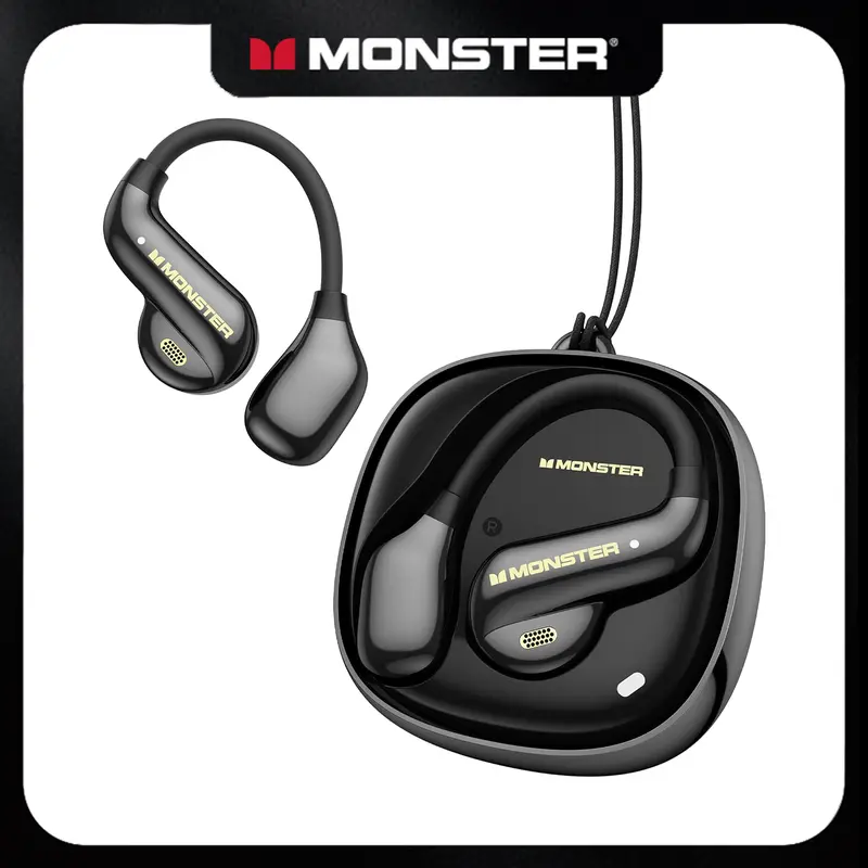 Monster Ear Buds – Bluetooth Headphones with Rotatable Fidget Spinner Design, 165H Playtime, Noise Cancelling Microphone, Bluetooth 6.0 Wireless Earbuds, Waterproof & Sweatproof for Gym, Travel, Office - TikTokShopBackToSchool