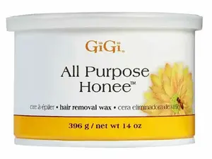 GiGi All Purpose Honee Wax 14oz #0330 for Smooth, Hair-free Skin