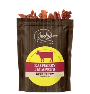 All-Natural Beef Jerky - Raspberry Jalapeno