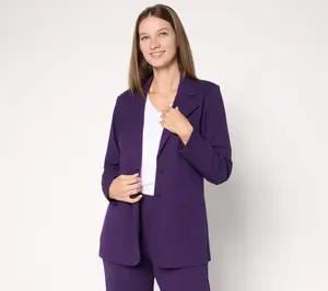 Brandis Dress Out Loud Confidence Crepe Blazer