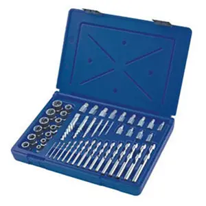 Hanson HAN3101010 Screw Extractor-Drill Master Set - 48 Pieces