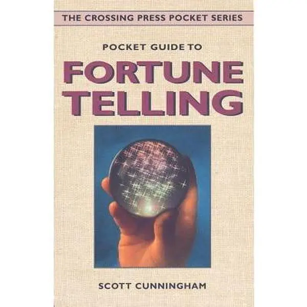 USED Book - Pocket Guide to Fortune Telling (The Crossing Press Pocket Series) by Scott Cunningham (Paperback) - english
