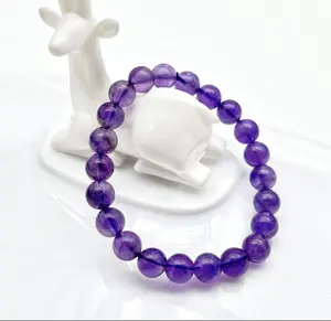 8mm Amethyst Bracelet Limited to 1 Purchase