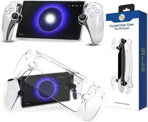 Playstation Portal Remote Player Clear Hard Case - Shockproof Protective Cover, 1 Pack Visit the Heatfun Store