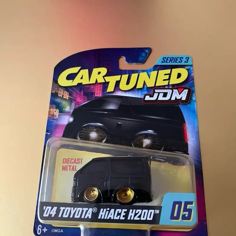 Tuned 2004 Toyota Hiace H200 Model Car - Ideal for Personal Use, Daily Commutes & Longer Trips, Delivers Dependable and Efficient Driving Experience (Collectible Diecast Toy), Model Cars, Tuned For Improved Performance
