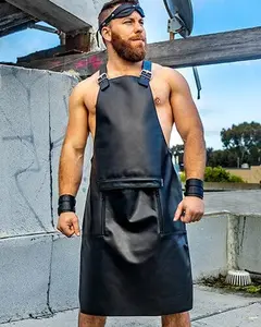 Leather Sailor Front Apron