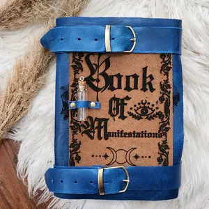 Book of Manifestations leather belt buckles