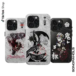 Black Clover Anime Phonecase, Asta Yuno Anime Apparel, Otaku Gift, Anime Aesthetic, Gift for Anime Lover, Anime Phonecase
