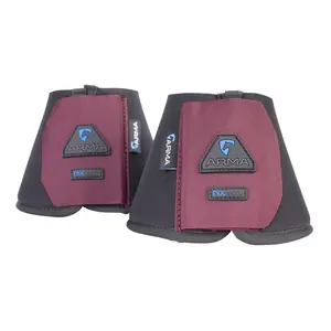 Shires ARMA Neoprene Over Reach Boots for Horses - Protective & Comfortable with Double Touch Close Fastening