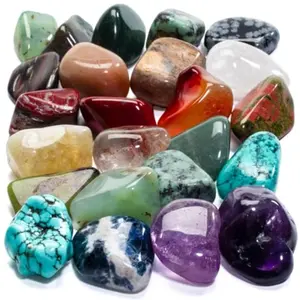 Bulk Tumbled Stones Over 1000 Carats Mixed Polished Healing Crystals and Gems for Reiki Crafts and Decor Includes Rose Quartz Howlite Turquoise Fluorite Unakite Lapis Lazuli Piedras de Cristal Para Decorar