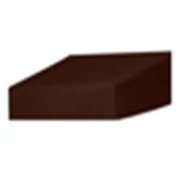 Sunsational 3020943 6 ft. Classic Door Canopy - Cocoa