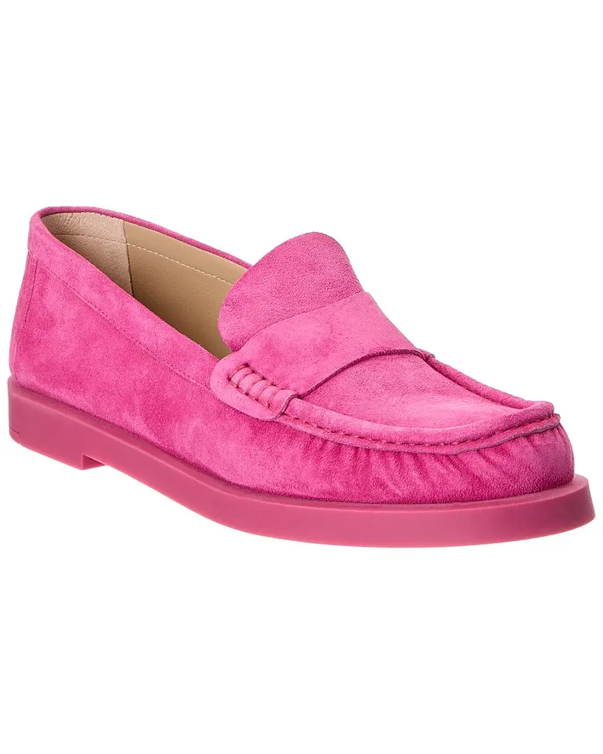 Stuart Weitzman Blake Suede Loafer