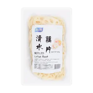 YUMEI Boiled Sliced Lotus Root, 14.1oz