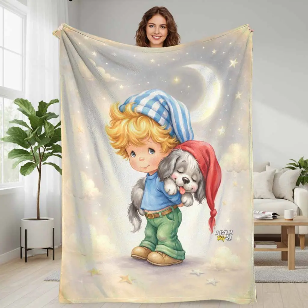 Chicken Ramen Noodle Soup Print Flannel Blanket, Soft Warm Lightweight Cozy Blankets for Home & Picnic, Instant Noodles Food Themed Gift for Summerwins