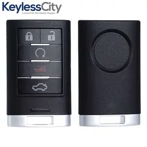 2008-2014 Cadillac CTS STS / 5-Button Smart Key / PN: 25943677 / M3N5WY7777A / (AFTERMARKET)