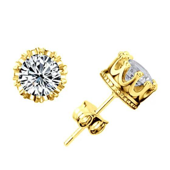 Women's 925 Sterling Silver Crown & Zircon 3-Piece Jewelry Set – Includes Sparkling Pendant Necklace, Adjustable Ring, and Crystal Stud Earrings; A Romantic Birthday or Anniversary Gift – Stylish, Versatile, and Exquisite Accessories for Women Women's 925 Sterling Silver Crown & Zircon 3-Piece Jewelry Set – Includes Sparkling Pendant Necklace, Adjustable Ring, and Crystal Stud Earrings; A Romantic Birthday or Anniversary Gift – Stylish, Versatile, and Exquisite Accessories for Women
