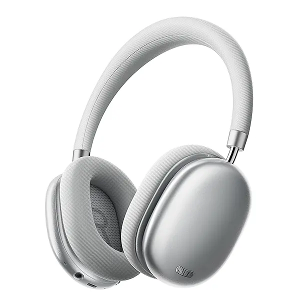 Tonemay H5Lite Bluetooth Headphones with -52dB Hybrid Active Noise Cancelling,Wireless Over Ear Headphones,Hi-Res Audio,5-Mic ENC Clear Calls,109H Playtime,Comfort Fit for Travel/PC/Home/Office,Silver