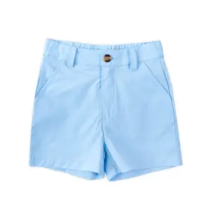 Light Blue Standard Short - Boy's Classic Shorts