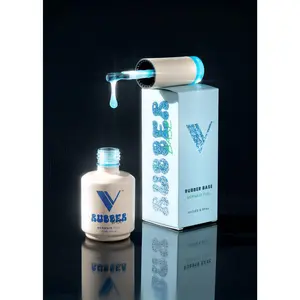 V Beauty Pure Mermaid Fuel Wavy Gel Nail Polish - Rubber Base Coat, Soak Removable Polish for Manicure Care