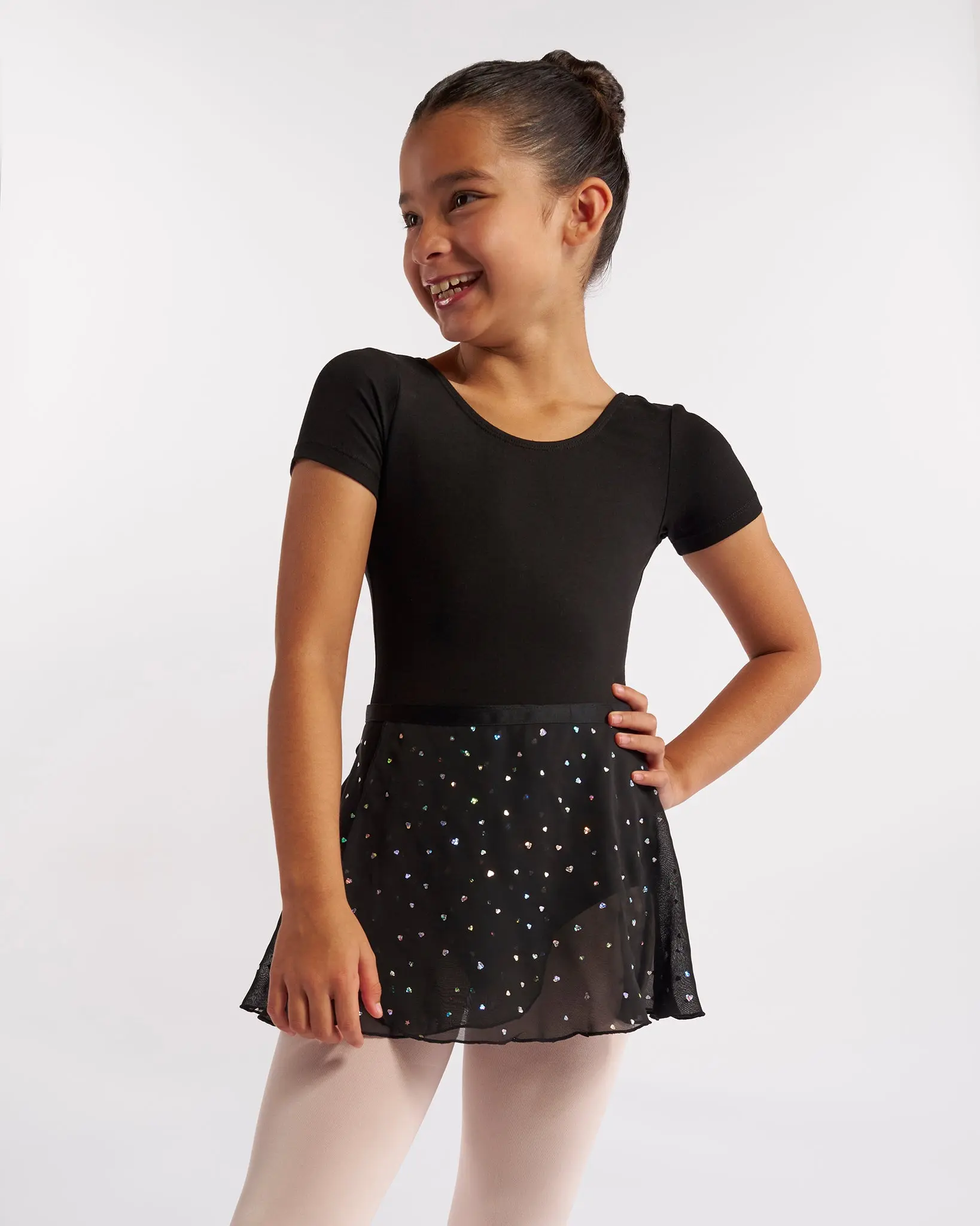 Girls' Luxe Ballet Skirt Starter Kit, Breathable Stretchy Cotton Dance Clothes for Dancing, Female, Classical Dance, Dance Performance