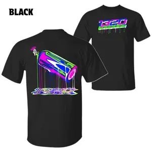 1320 Racing T-Shirt – Neon NOS Bottle Graphic with Dripping Colors and 1320 Logo, Perfect for Street Racing and Car Enthusiasts, Bold Unisex Tee for Automotive Lifestyle, Menswear Tops