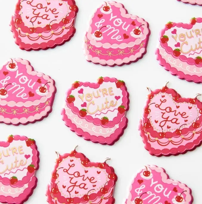 Vintage Cake Stickers